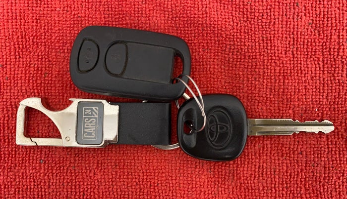 2014 Toyota Etios Liva G SP, Petrol, Manual, 22,230 km, Key Close Up
