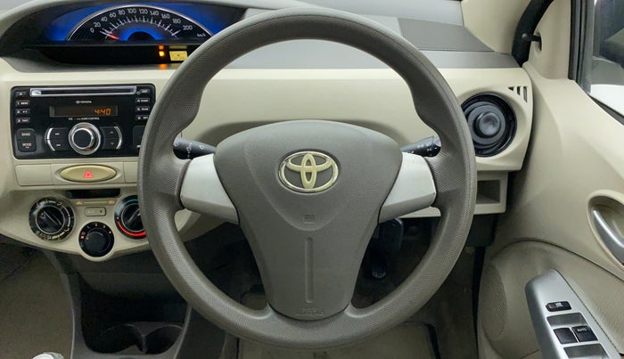 2014 Toyota Etios Liva G SP, Petrol, Manual, 22,230 km, Steering Wheel Close Up