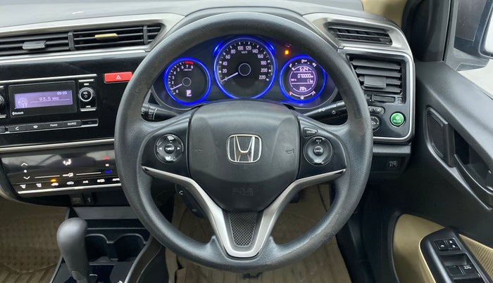 2014 Honda City SV CVT PETROL, Petrol, Automatic, 70,000 km, Steering Wheel Close Up