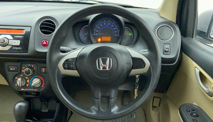 2015 Honda Brio 1.2 VX AT I VTEC, Petrol, Automatic, 26,251 km, Steering Wheel Close Up