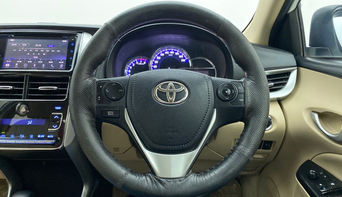 2018 Toyota YARIS G CVT, Petrol, Automatic, 56,714 km, Steering Wheel Close Up