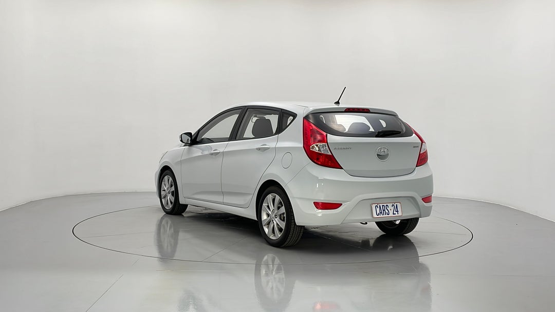 2017 Hyundai Accent Sport, Automatic, 3299 km, Left Back Diagonal (45- Degree) View