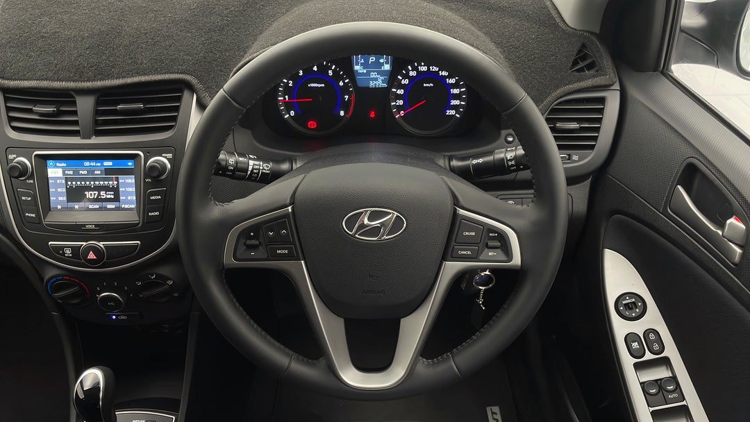 2017 Hyundai Accent Sport, Automatic, 3299 km, Steering Wheel Close-up