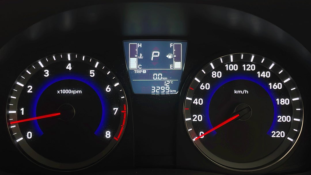 2017 Hyundai Accent Sport, Automatic, 3299 km, Odometer View