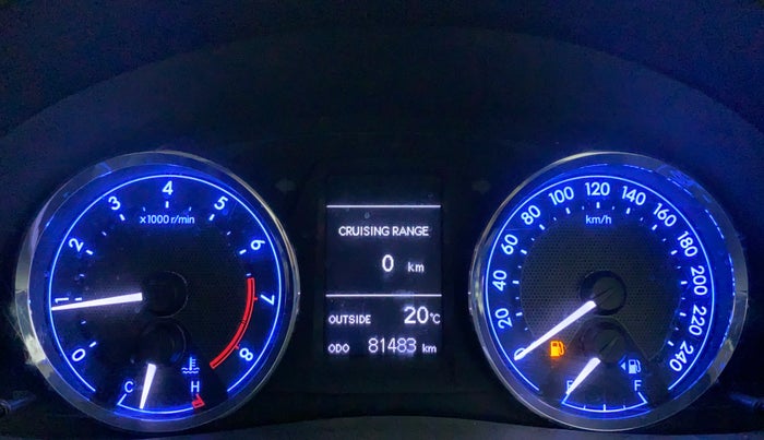 2015 Toyota Corolla Altis G, Petrol, Manual, 81,483 km, Odometer Image
