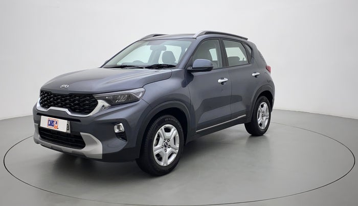 2021 KIA SONET HTX 1.0 IMT, Petrol, Manual, 13,890 km, Left Front Diagonal