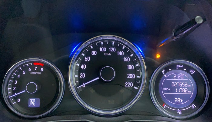 2017 Honda City ZX CVT, Petrol, Automatic, 27,740 km, Odometer Image