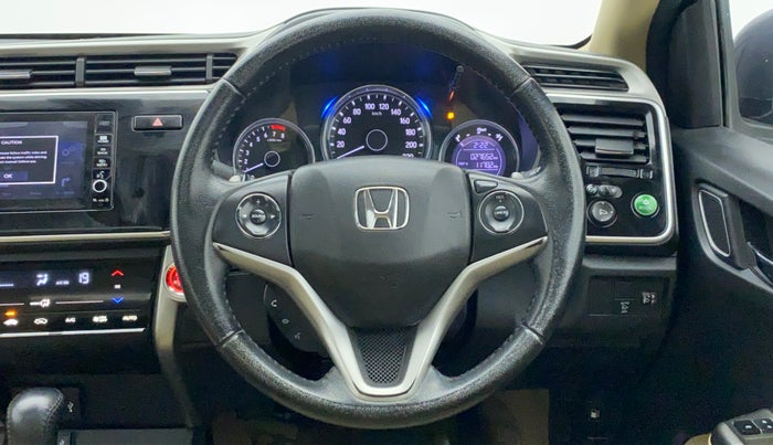 2017 Honda City ZX CVT, Petrol, Automatic, 27,740 km, Steering Wheel Close Up