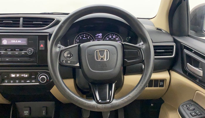 2021 Honda Amaze 1.2L I-VTEC V, Petrol, Manual, 19,563 km, Steering Wheel Close Up