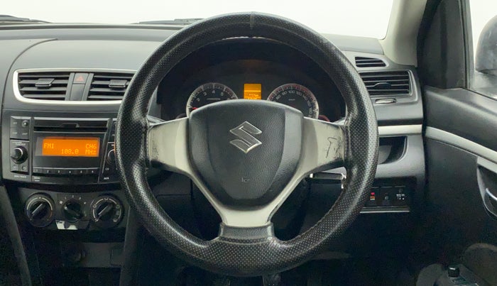 2015 Maruti Swift VXI, Petrol, Manual, 67,426 km, Steering Wheel Close Up
