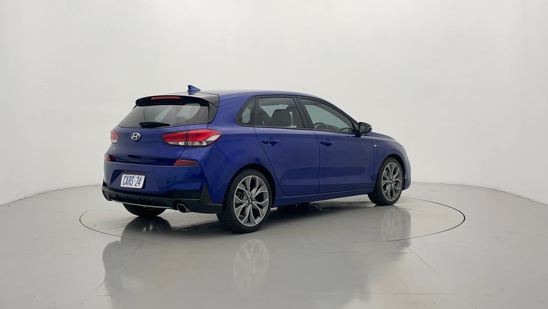 2019 Hyundai i30 N Line Premium, Automatic, 67004 km, Right Back Diagonal (45- Degree) View