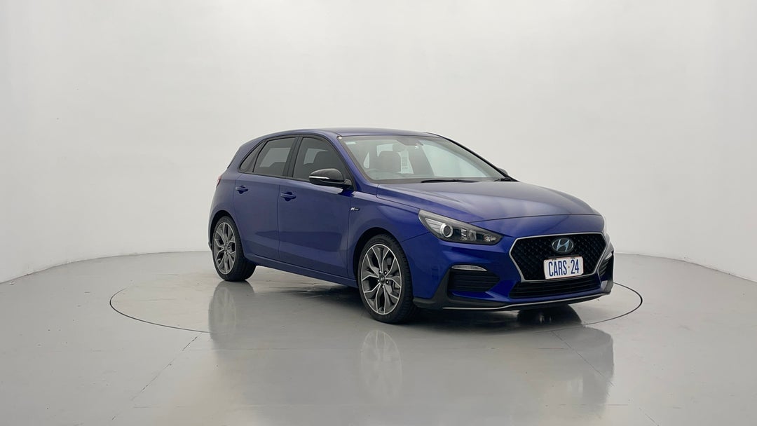 2019 Hyundai i30 N Line Premium, Automatic, 67004 km, Right Front Diagonal (45- Degree) View