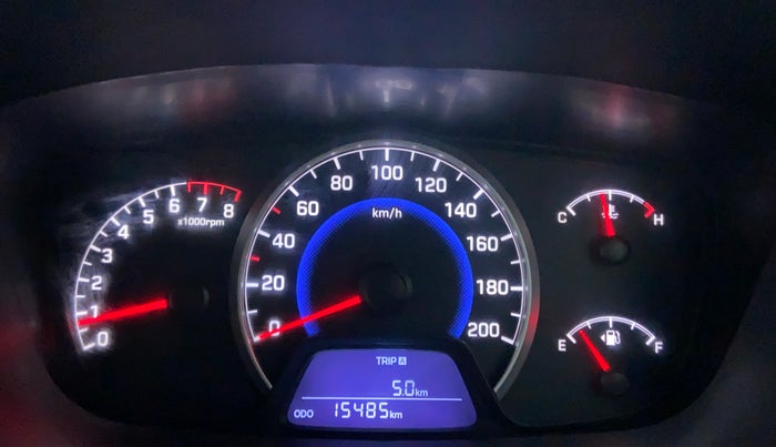 2016 Hyundai Grand i10 SPORTZ 1.2 KAPPA VTVT, Petrol, Manual, 15,485 km, Odometer Image