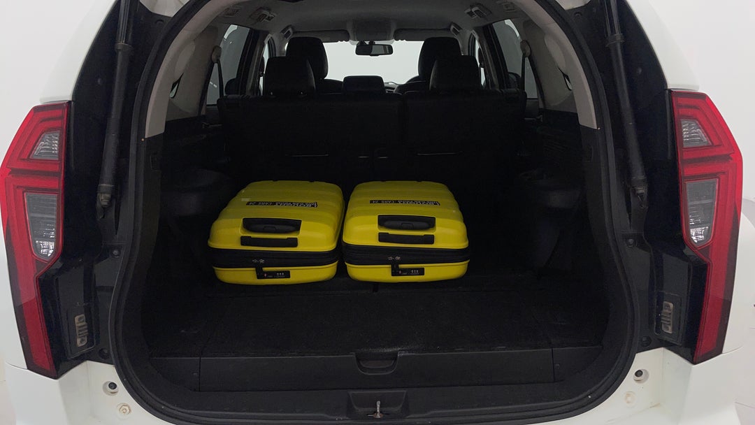 Boot Inside View with Luggage