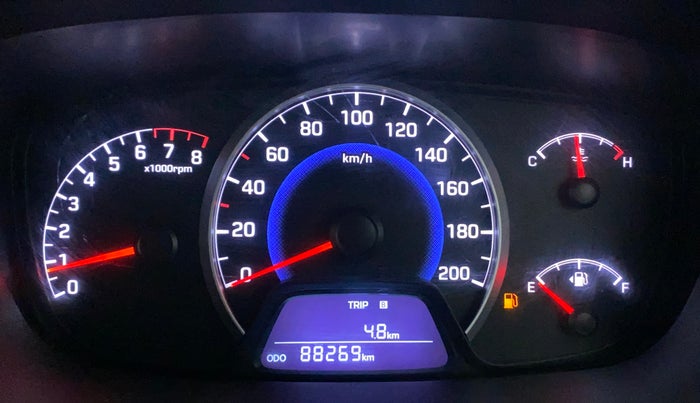 2015 Hyundai Grand i10 SPORTZ 1.2 KAPPA VTVT, Petrol, Manual, 88,309 km, Odometer Image