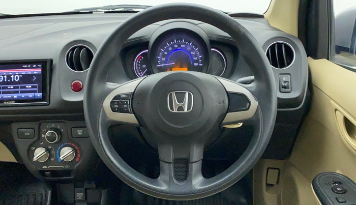 2015 Honda Brio S MT, Petrol, Manual, 67,801 km, Steering Wheel Close Up