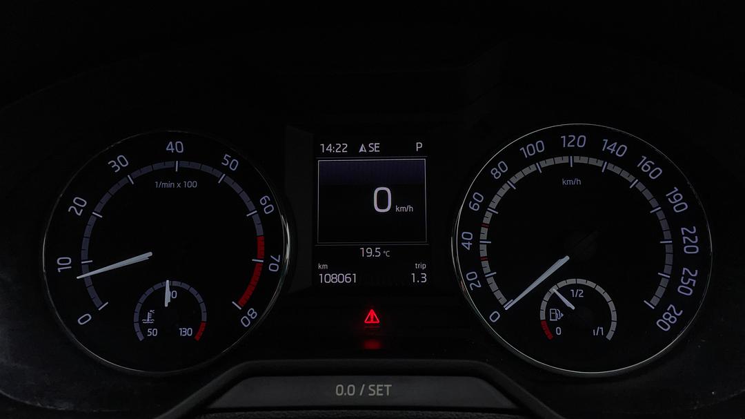 2016 SKODA Octavia Rs 162 Tsi, Automatic, 108061 km, Odometer View