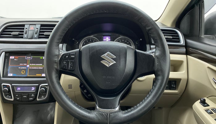 2018 Maruti Ciaz ALPHA 1.4 VVT, Petrol, Manual, 21,191 km, Steering Wheel Close Up