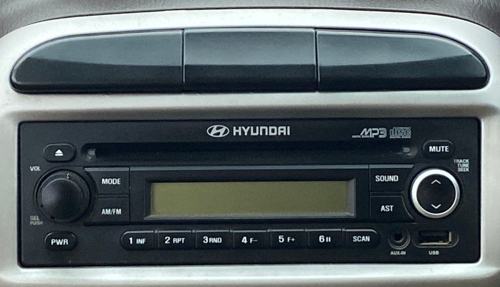 2010 Hyundai Santro Xing GLS, Petrol, Manual, 39,032 km, Infotainment System