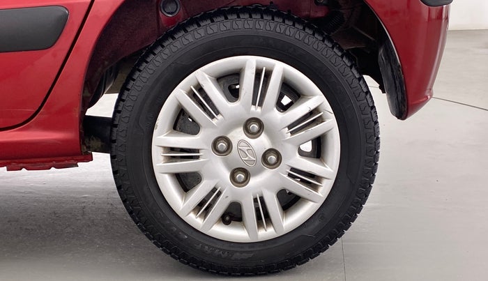 2010 Hyundai Santro Xing GLS, Petrol, Manual, 39,032 km, Left Rear Wheel