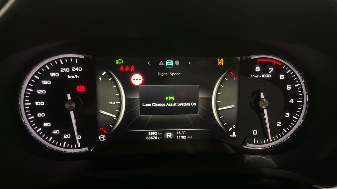 2022 MG HS Core, Automatic, 68670 km, Odometer View
