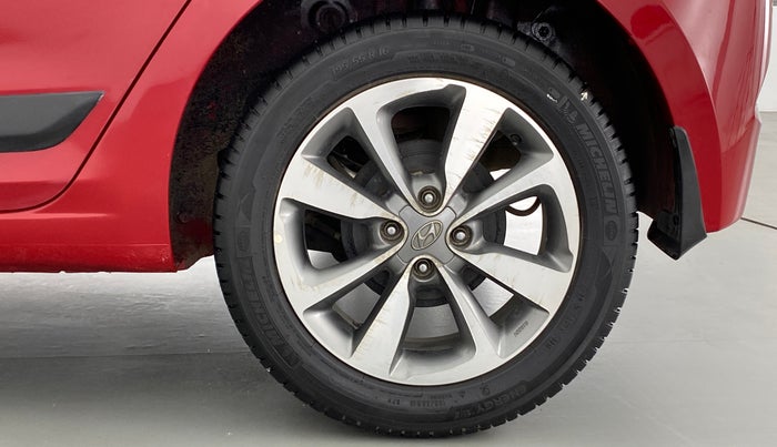 2014 Hyundai Elite i20 SPORTZ (O) 1.2, Petrol, Manual, 80,776 km, Left Rear Wheel