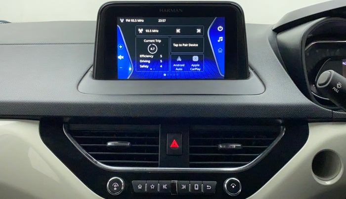 2021 Tata NEXON XZ 1.2, Petrol, Manual, 17,657 km, Infotainment System