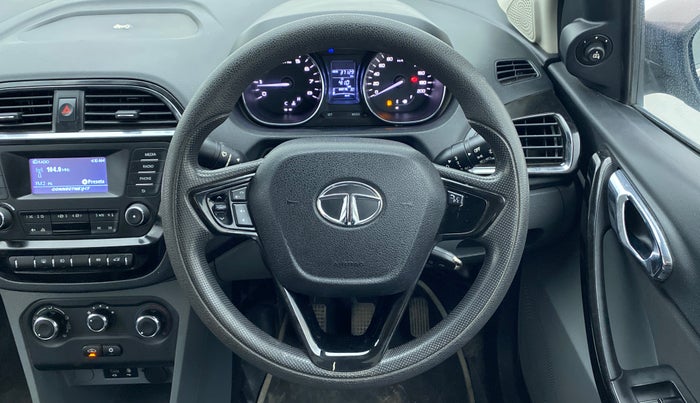 2018 Tata TIGOR XZ 1.2 REVOTRON, Petrol, Manual, 37,217 km, Steering Wheel Close Up