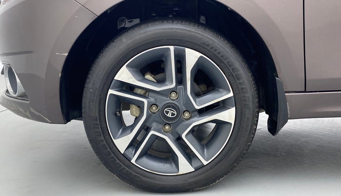 2018 Tata TIGOR XZ 1.2 REVOTRON, Petrol, Manual, 37,217 km, Left Front Wheel