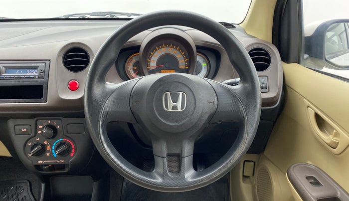 2012 Honda Brio 1.2 EX MT I VTEC, Petrol, Manual, 65,576 km, Steering Wheel Close Up