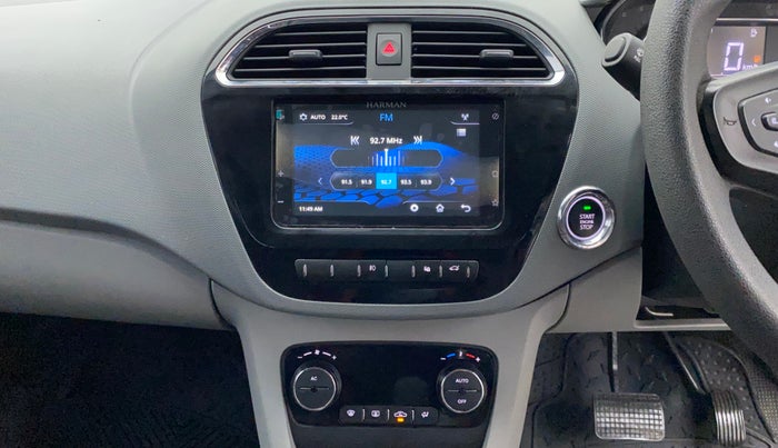 2021 Tata TIGOR XZA PLUS PETROL, Petrol, Automatic, 36,586 km, Air Conditioner