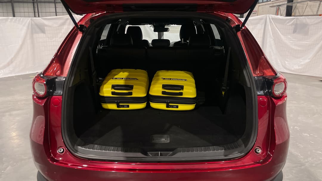 2021 Mazda CX-8 Touring (FWD), Automatic, 85188 km, Boot Inside View with Luggage