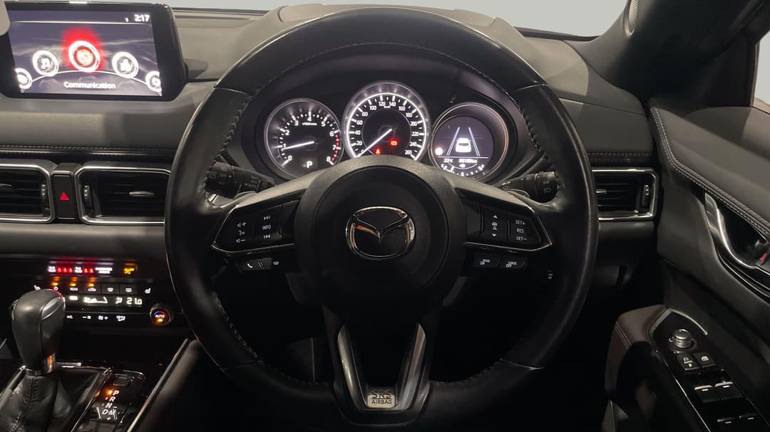 2021 Mazda CX-8 Touring (FWD), Automatic, 85188 km, Steering Wheel Close-up