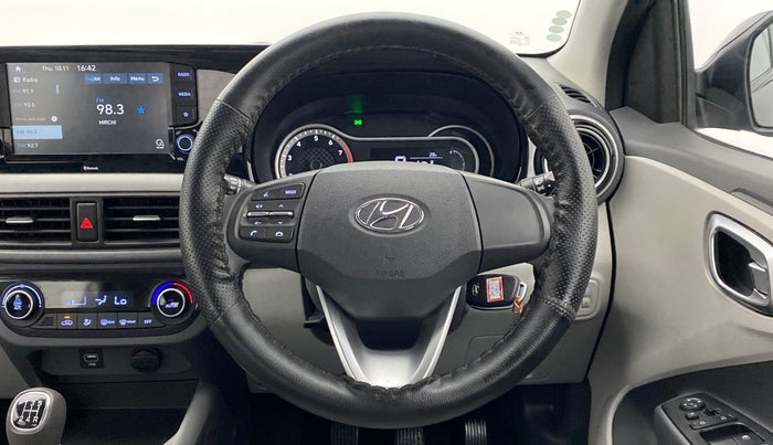 2021 Hyundai GRAND I10 NIOS SPORTZ PETROL, Petrol, Manual, 2,168 km, Steering Wheel Close Up