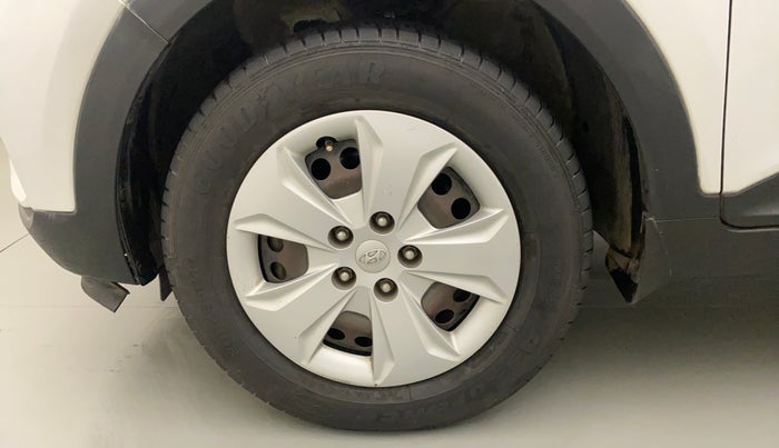 2018 Hyundai Creta E PLUS 1.6 PETROL, Petrol, Manual, 50,924 km, Left Front Wheel