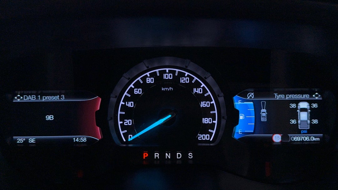 2019 Ford Ranger Wildtrak 2.0 (4x4), Automatic, 69706 km, Odometer View