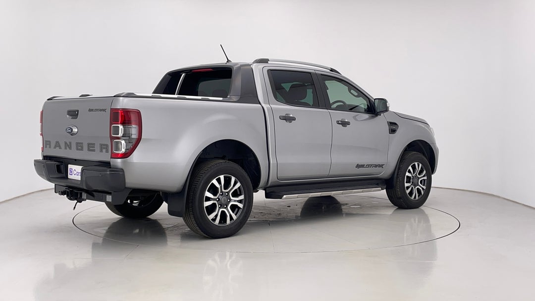 2019 Ford Ranger Wildtrak 2.0 (4x4), Automatic, 69706 km, Right Back Diagonal (45- Degree) View