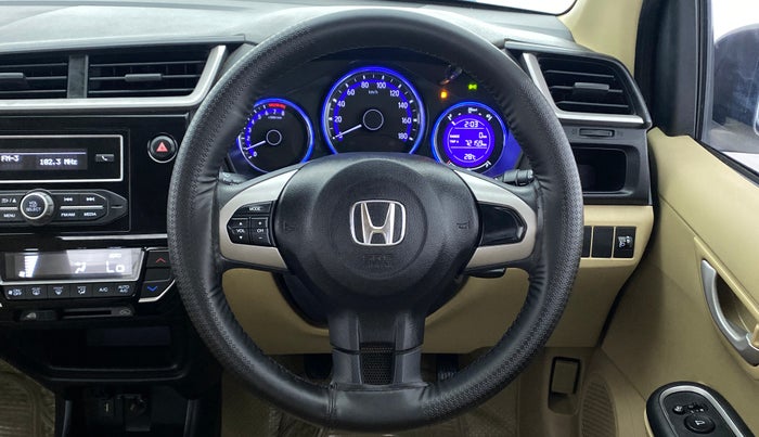 2016 Honda Amaze 1.2 VXMT I VTEC, Petrol, Manual, 32,542 km, Steering Wheel Close Up
