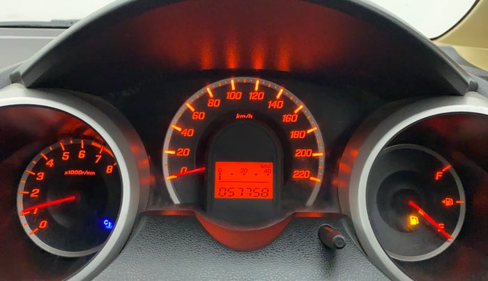 2011 Honda Jazz 1.2 L I-VTEC SELECT, Petrol, Manual, 58,014 km, Odometer Image