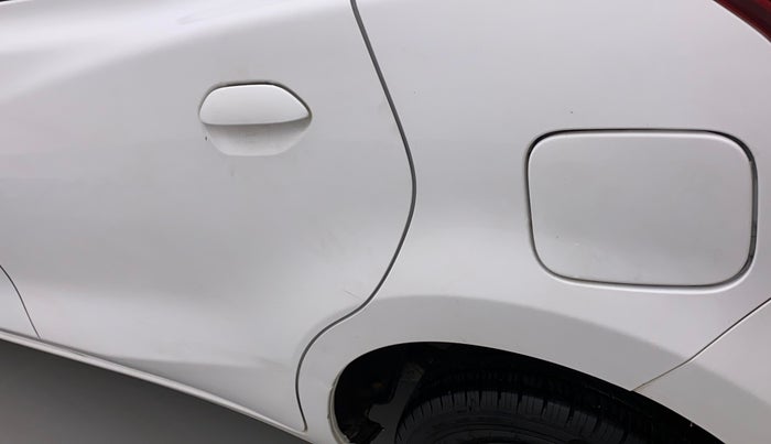 2018 Datsun Go T, Petrol, Manual, 65,622 km, Left quarter panel - Slightly dented