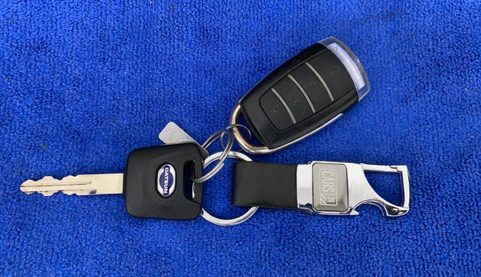2018 Datsun Go T, Petrol, Manual, 65,622 km, Key Close Up
