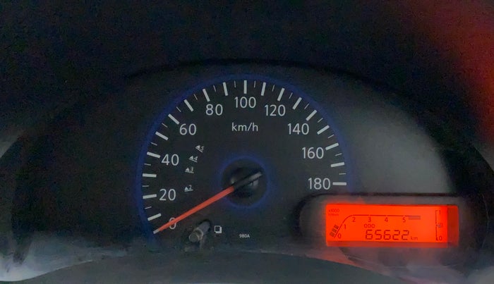 2018 Datsun Go T, Petrol, Manual, 65,622 km, Odometer Image