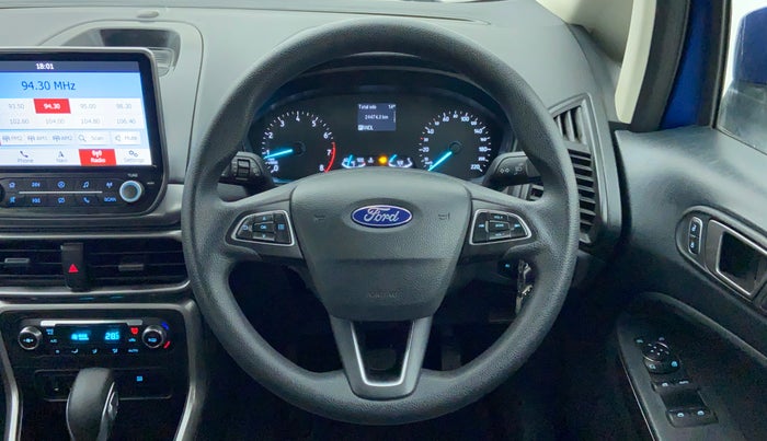 2019 Ford Ecosport TREND + 1.5 TI VCT AT, Petrol, Automatic, 24,435 km, Steering Wheel Close Up