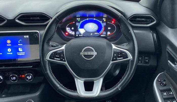 2021 Nissan MAGNITE XV PRIMIUM TURBO CVT, Petrol, Automatic, 17,535 km, Steering Wheel Close Up