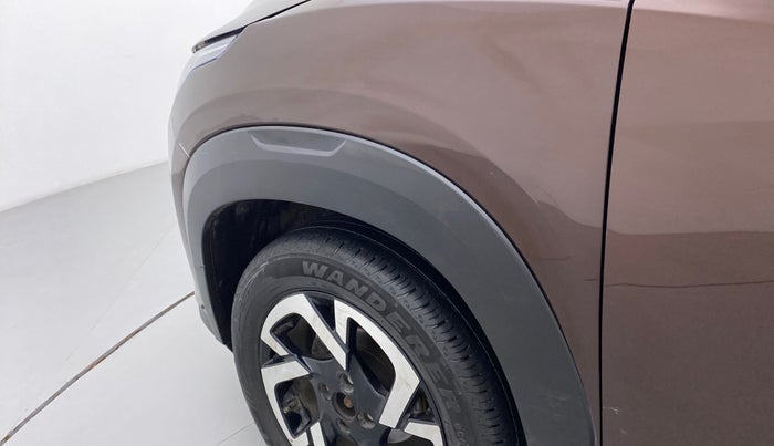 2021 Nissan MAGNITE XV PRIMIUM TURBO CVT, Petrol, Automatic, 17,535 km, Left fender - Minor scratches