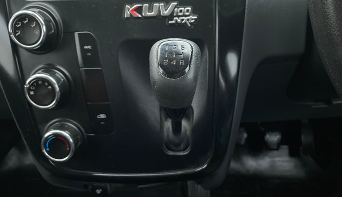 2018 Mahindra KUV 100 NXT K2 6 STR, Petrol, Manual, 36,494 km, Gear Lever