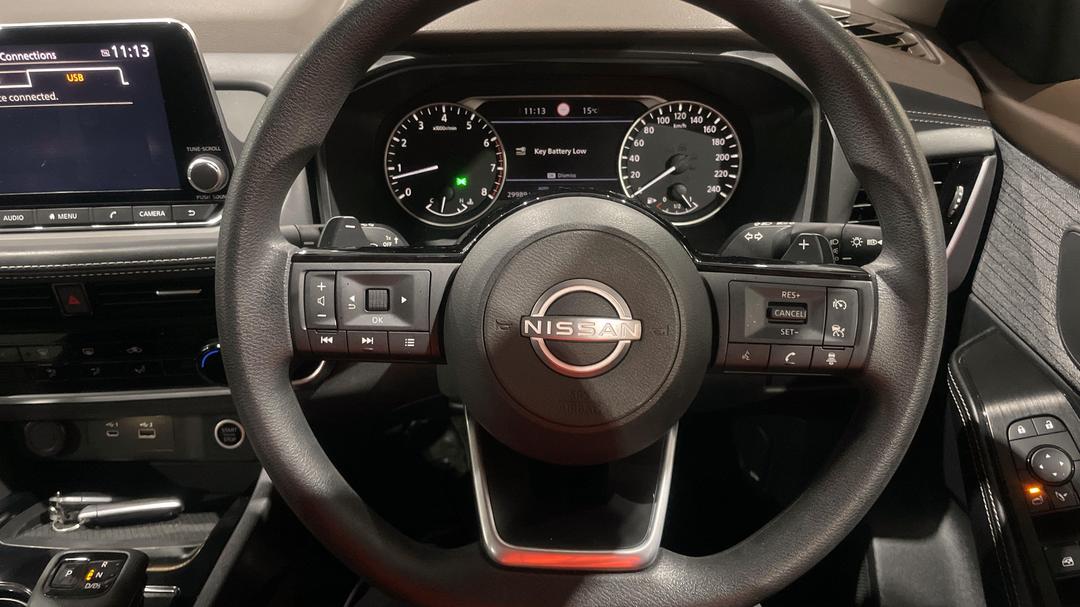 2023 Nissan X-trail St (4WD) 7 Seat, Automatic, 29989 km, Steering Wheel Close-up