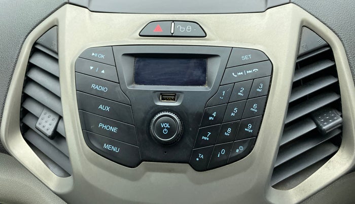 2015 Ford Ecosport AMBIENTE 1.5L PETROL, Petrol, Manual, 46,881 km, Infotainment system - Parking sensor not working