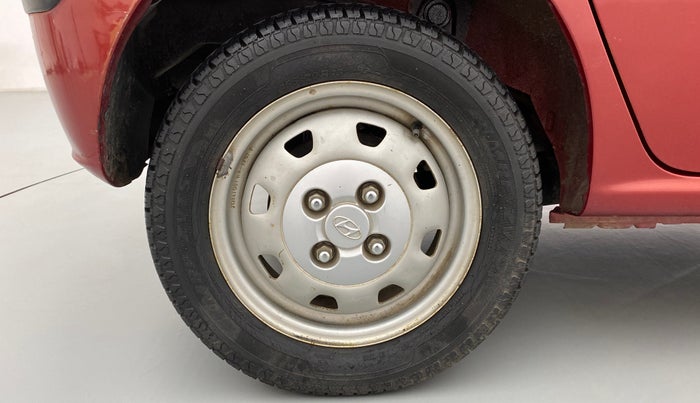 2013 Hyundai Santro Xing GL PLUS, Petrol, Manual, 6,111 km, Right Rear Wheel
