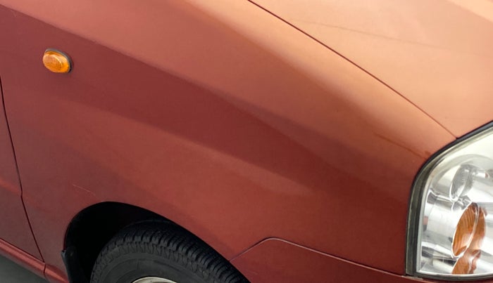 2013 Hyundai Santro Xing GL PLUS, Petrol, Manual, 6,111 km, Right fender - Slightly dented